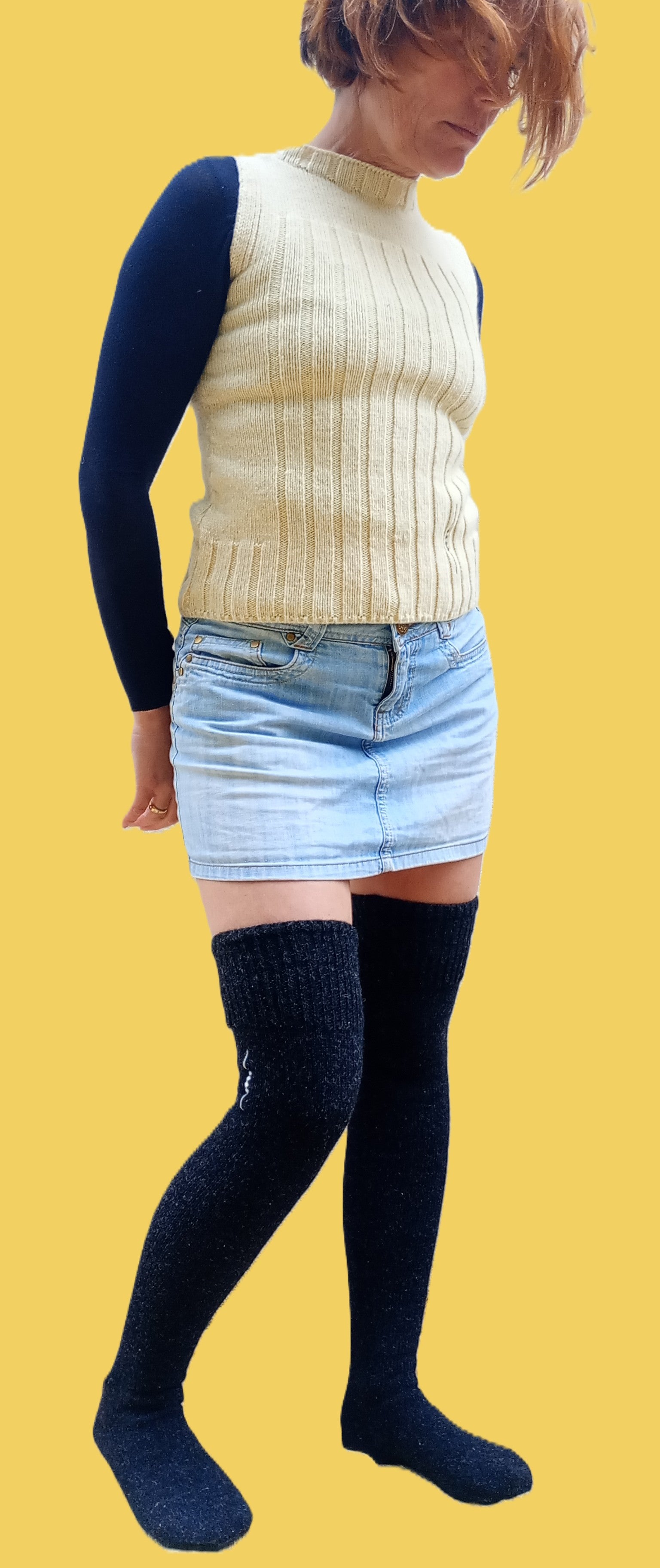 Pull sans manche