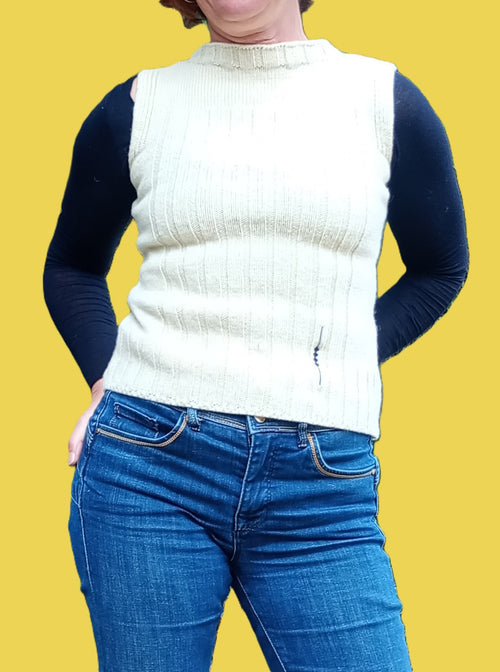 Pull sans manche
