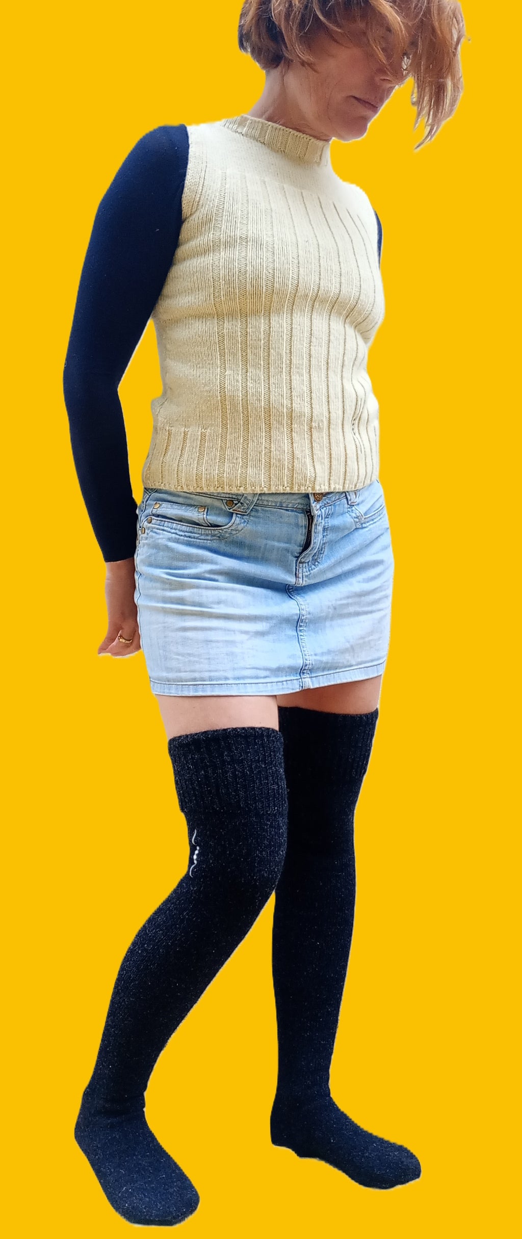 Pull sans manche